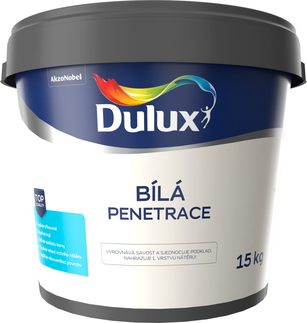 Фарба-ґрунт водоемульсійна Dulux White Primer мат 10 л 15 кг